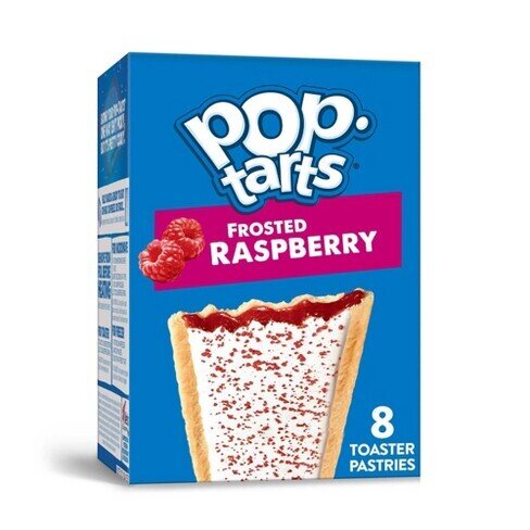 Kelloggs Poptarts Frosted Raspberry - 384g