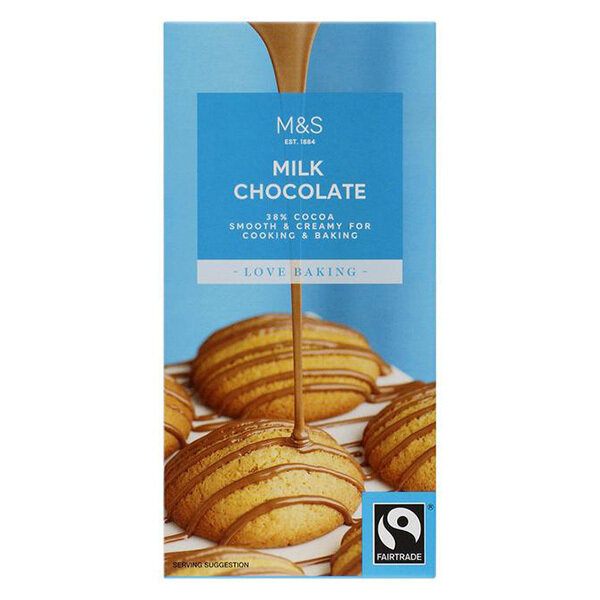 M&S Milk Chocolate - 38% Cocoa - 125g