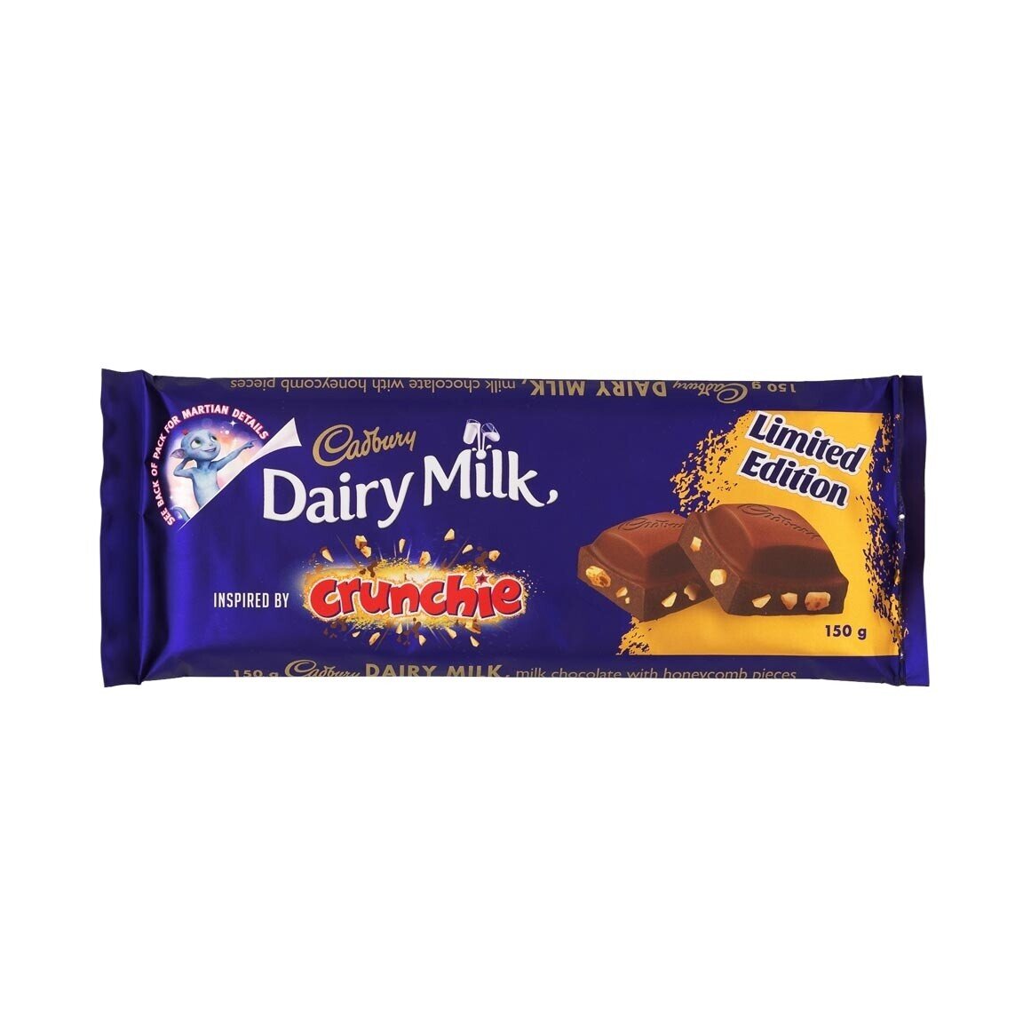 Cadbury Dairy Milk Crunchie Chocolate - 150g