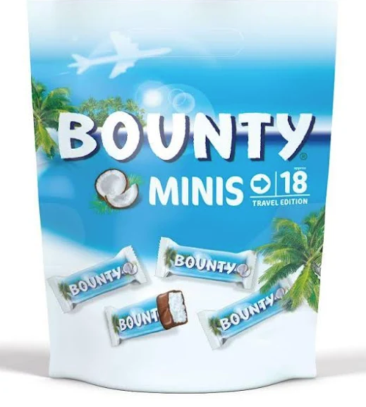 Bounty Minis Pouch (18pcs) 500g
