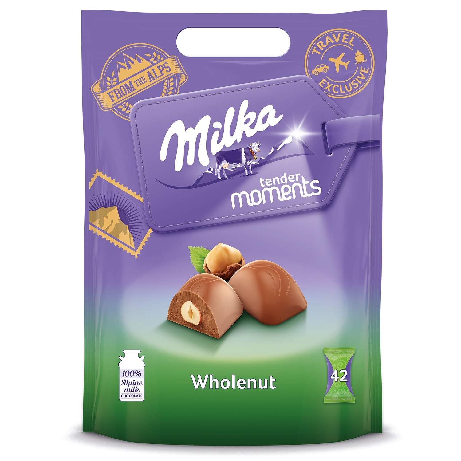 Milka Wholenut Tender Moments (42Pcs) 405G
