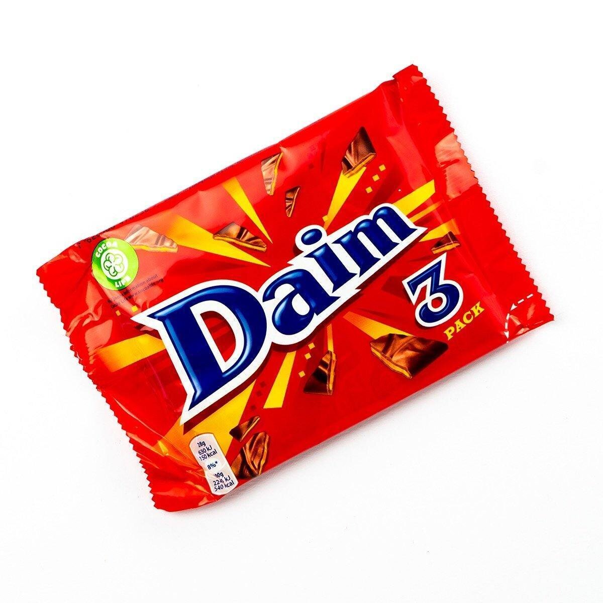 Daim Milk Chocolate 3Pack (3X28G)