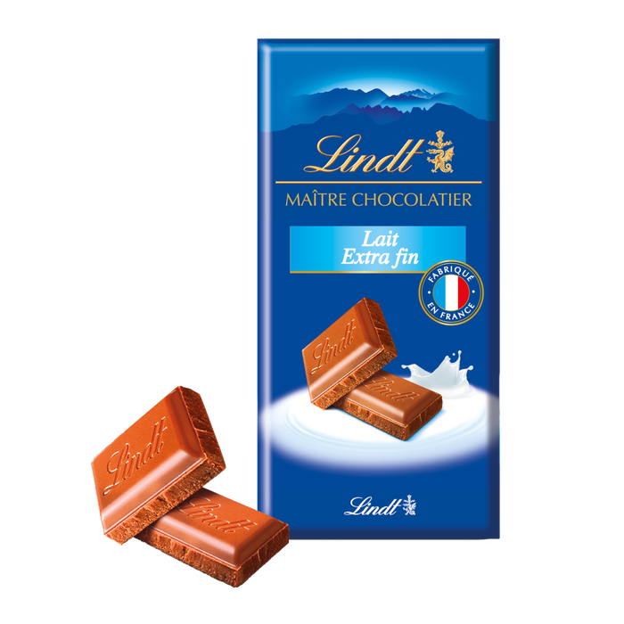 Lindt Maite Chocolatier Lait Extra Fin 110G