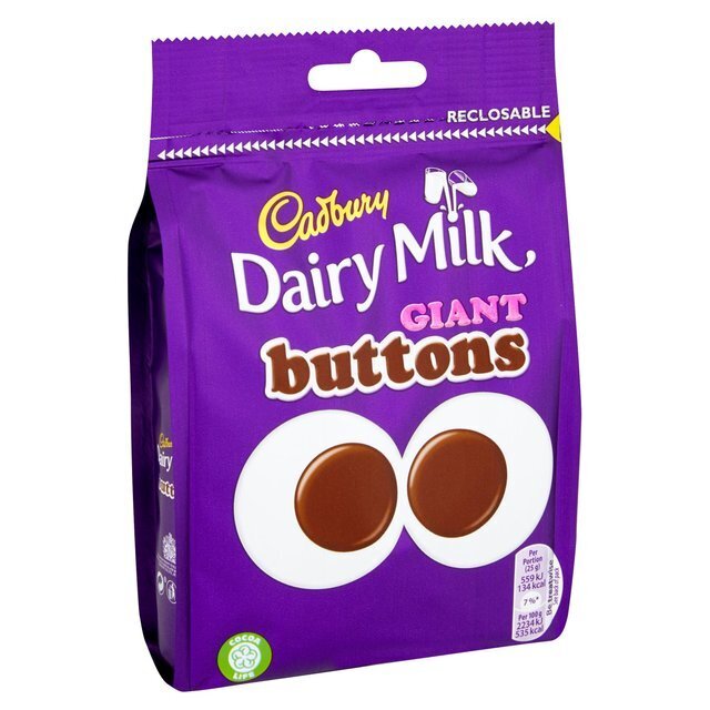 Cadbury Dairy Milk Gaint Buttons 95G