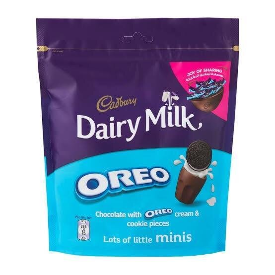 Cadbury Dairy Milk Oreo Minis 188G