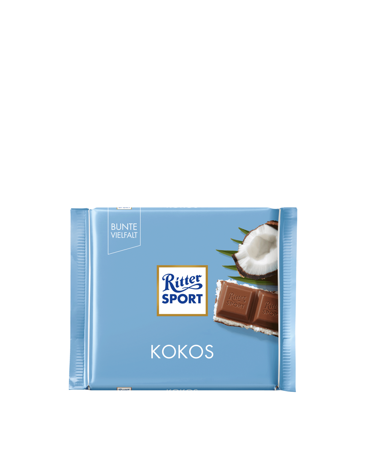 Ritter Sport Coconut Chocolate 100G | Free Delivery | Same Day Dispatch | Made In Germany | Imported Fine German Chocolate