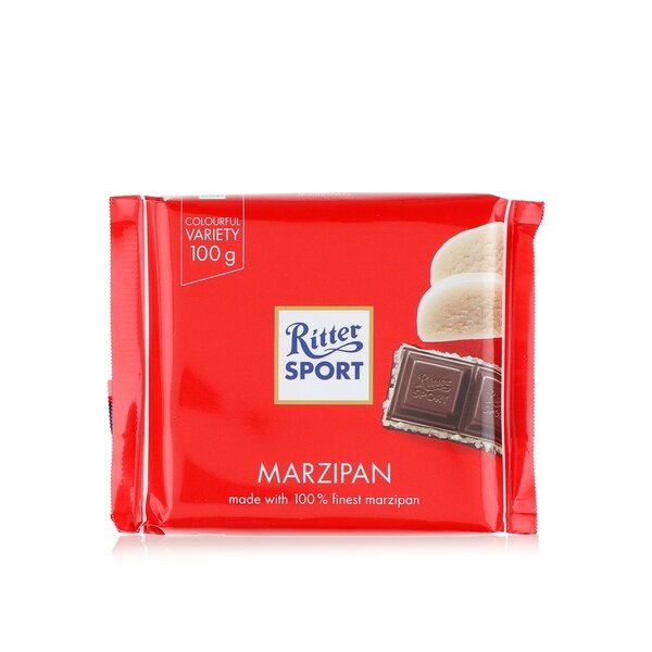 Ritter Sport Marzipan Chocolate 100G | Made In Germany | Imported Fine German Chocolate