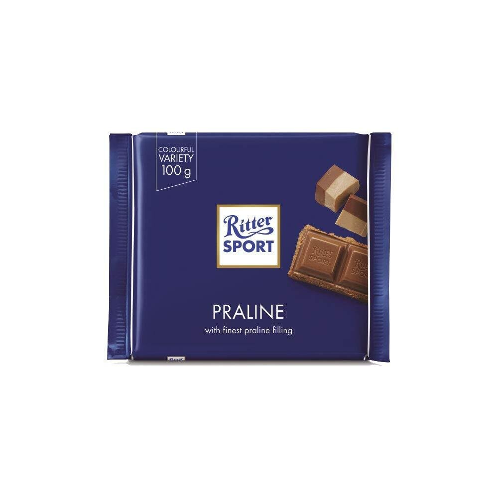Ritter Sport Parline Chocolate Chocolate 100G | Free Delivery | Same Day Dispatch | Made In Germany | Imported Fine German Chocolate