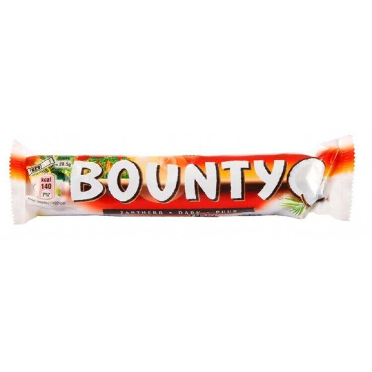 Bounty Dark Pour Chocolate (57g) - Rich &amp; Creamy Dark Chocolate with Coconut | Imported