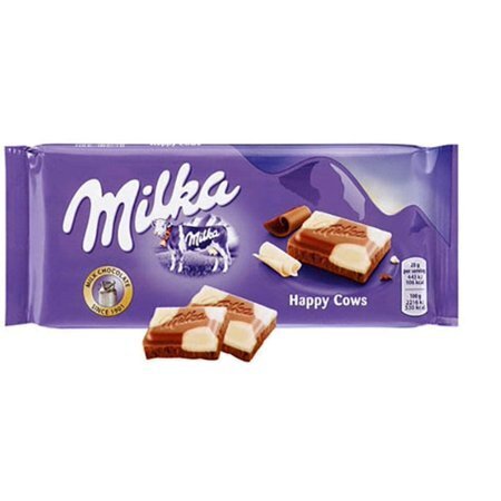 Milka Happy Cow Chocolate Bar 100G