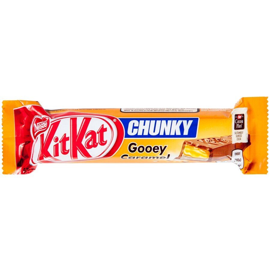 Kit Kat Chunky Gooey Caramel Milk Chocolate Bar - 52 G