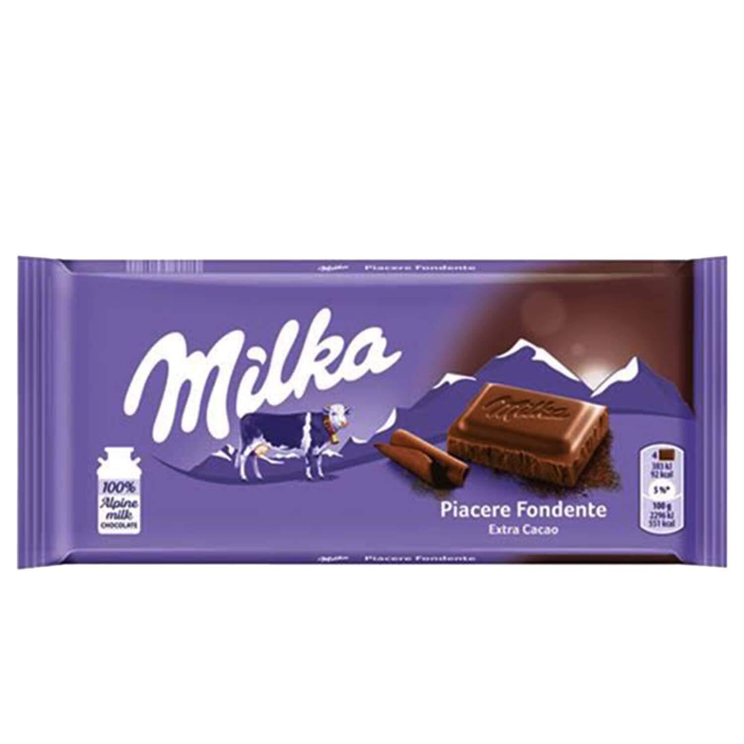 Milka Extra Cacao Bar, 100 G