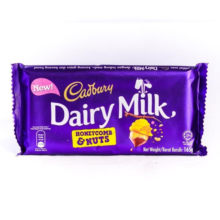 Cadbury Dairy Milk Honeycomb & Nuts - 110 G
