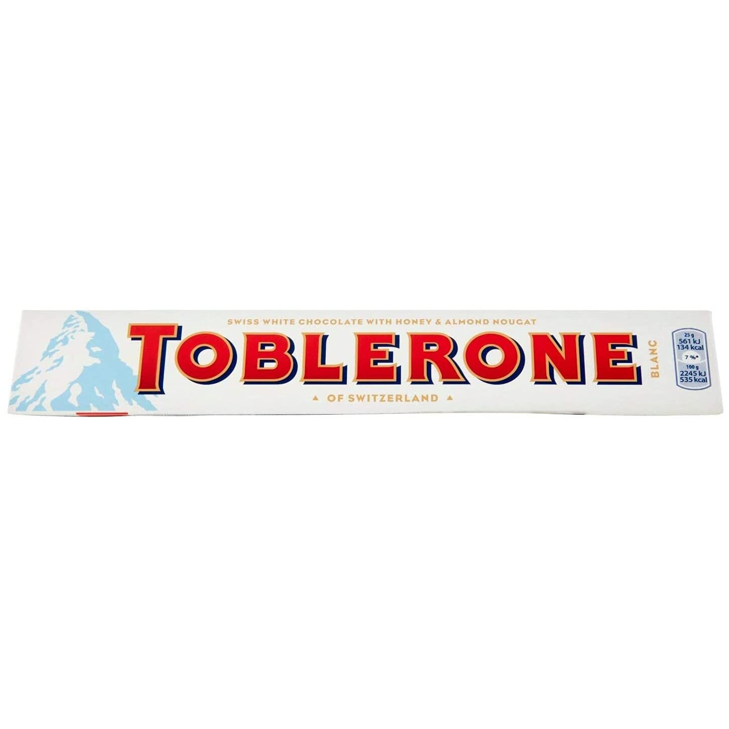 Toblerone White Chocolate Bar - Off Switzerland 100G