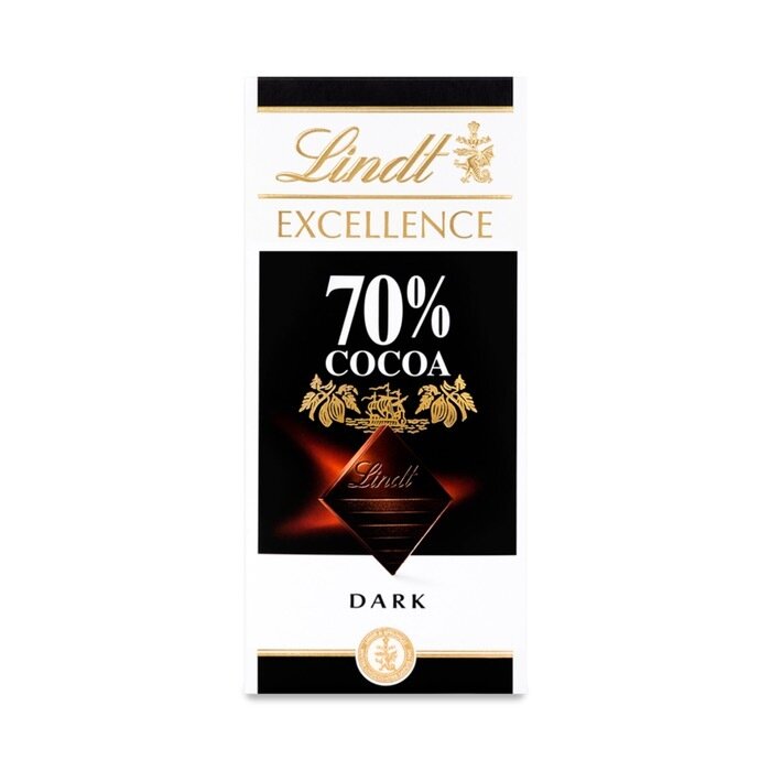 Lindt Excellence 70% Cocoa Chocolate Bar 100G