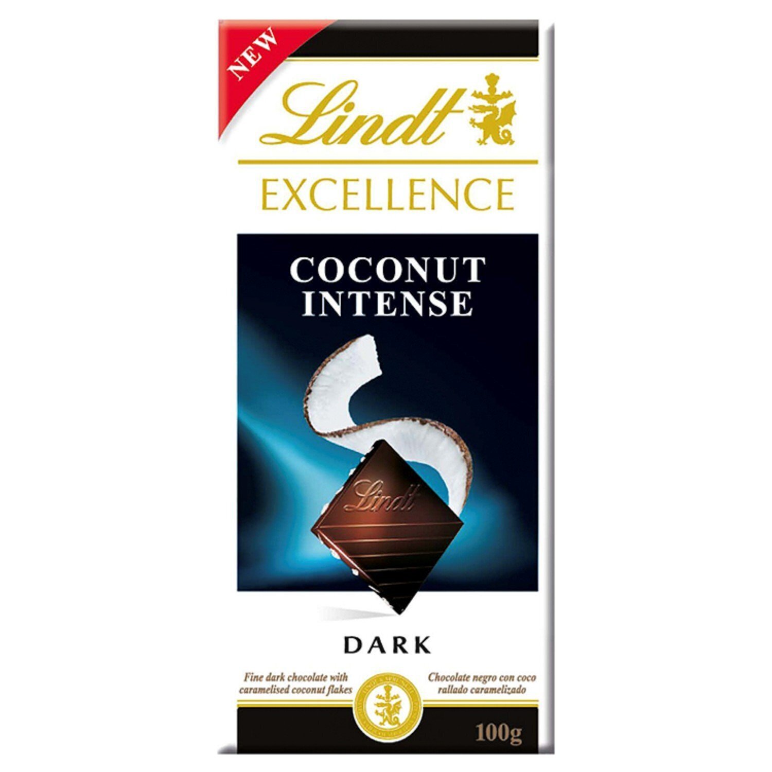 Lindt Excellence Cocnut Intense - 100G