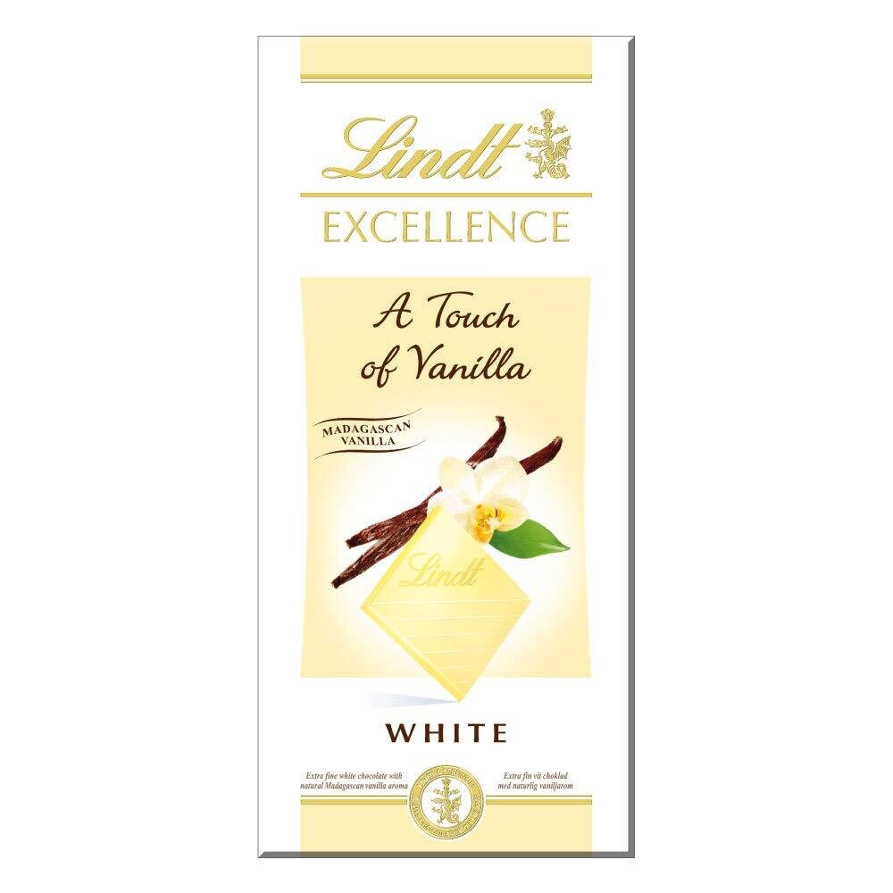 Lindt Excellence Touch Of Vannila Intense White Chocolate, 100 G