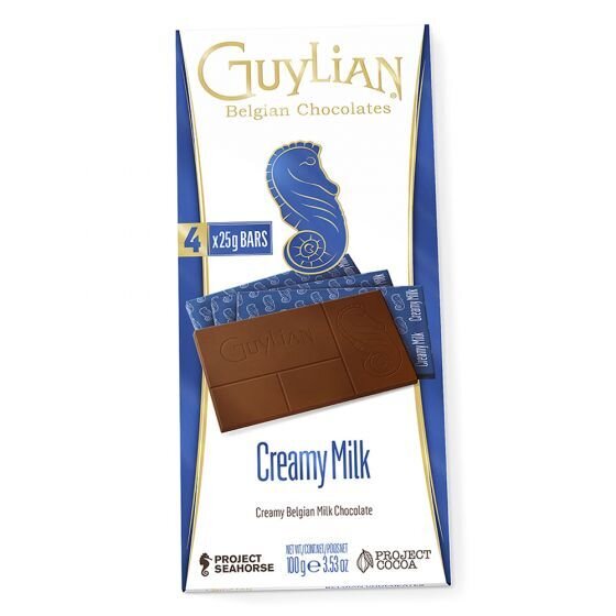 Guylian Belgian Bar 100G (4X25G) Milk