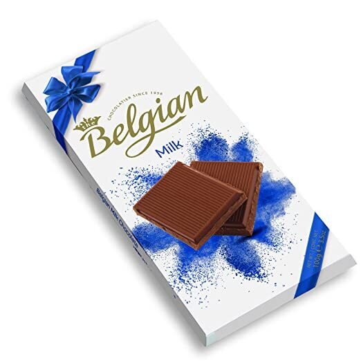Belgian Milk (No Added Sugar) Chocolate Bar - 100G