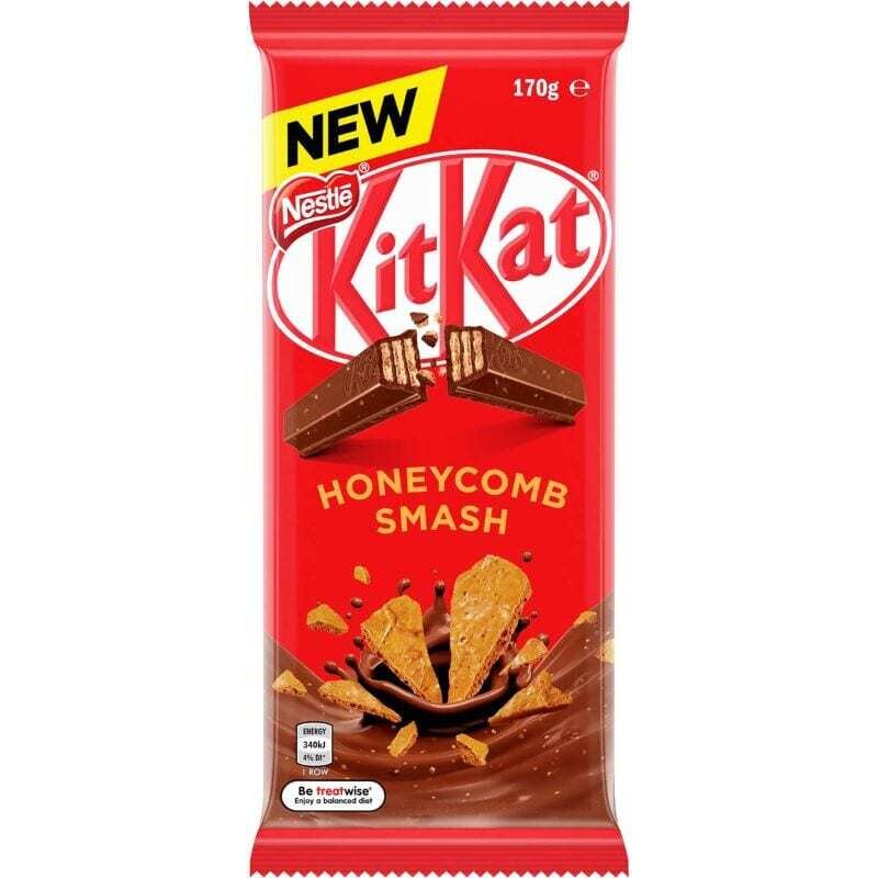 Kitkat Honeycomb Smash Chocolate Bar - 170G