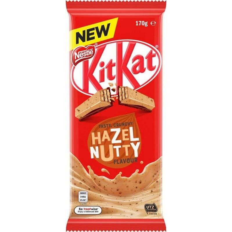 Kitkat Hazelnutty Chocolate Bar - 170G