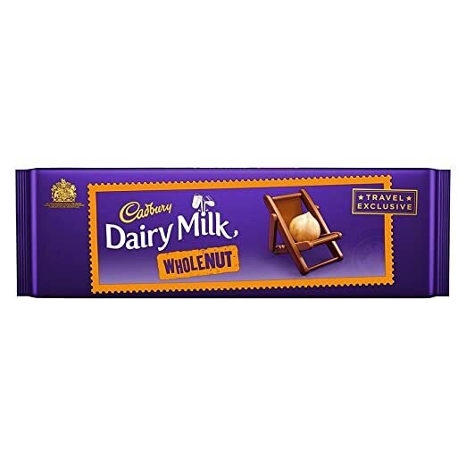 Cadbury Dairy Milk Wholenut Travel Pack, 300 G