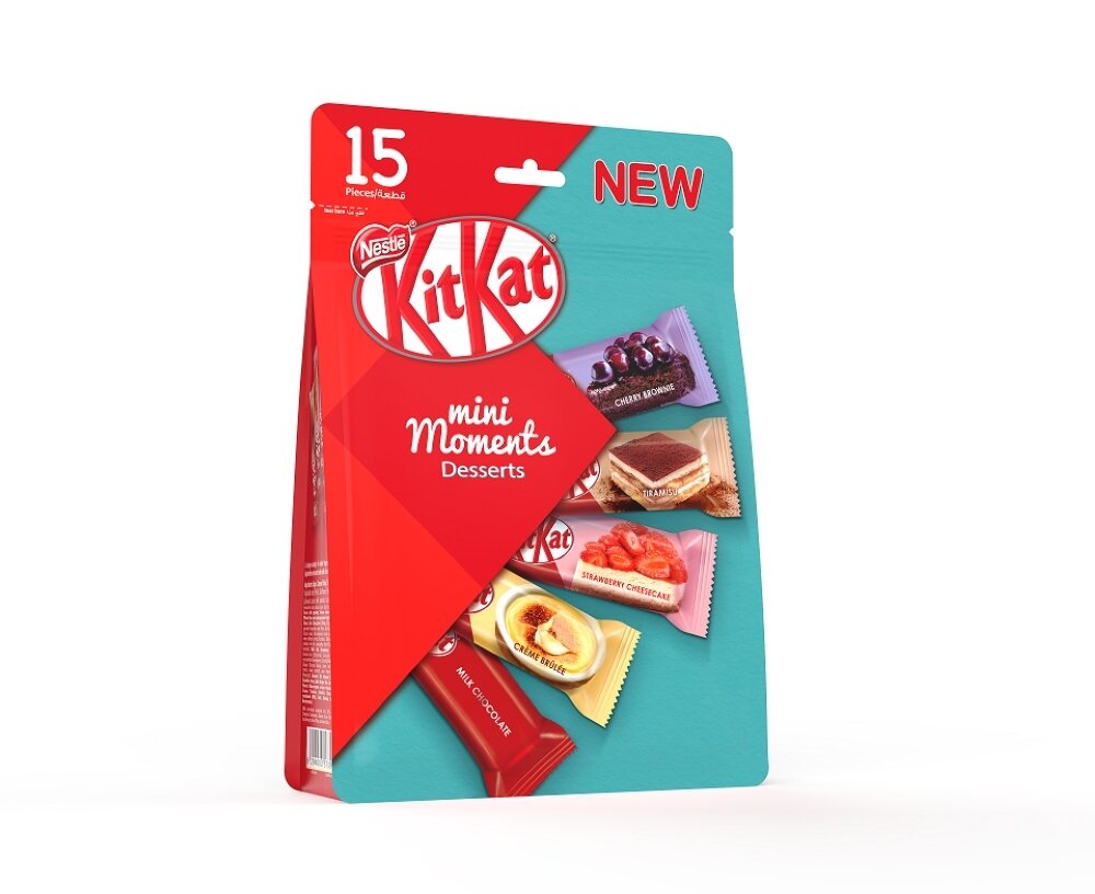 Kitkat Mini Moments Desserts 255g | Eggless chocolate | Imported 