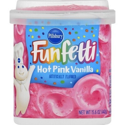 Pillsbury FunFetti Hot Pink Vannila - 453g