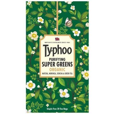 Typhoo Purifying Super Greens Organic Tea 50g