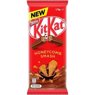 Kitkat Honeycomb Smash Chocolate Bar - 170G