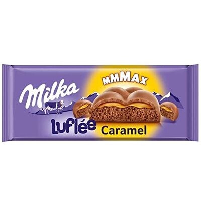 Milka  Luflee Caramel Chocolate 250G