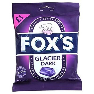 Fox&#39;s Glacier Dark Candy 130G | Imported