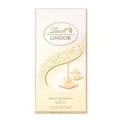 Lindt Lindor White Smooth Chocolate - 100g