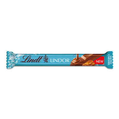 Lindt Lindor Salted Caramel Chocolate Bar 38G
