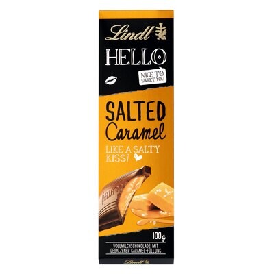 Lindt Hello Salted Caramel Chocolate Bar (Imported)