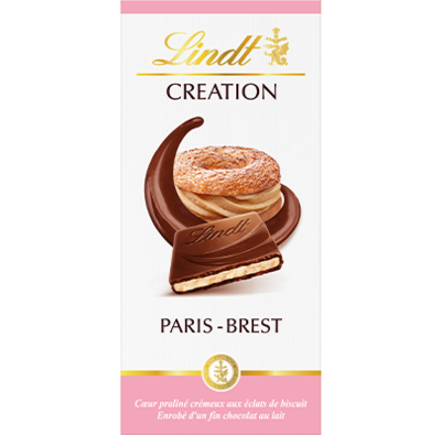 Lindt Creation Paris Brest Bar - 100G