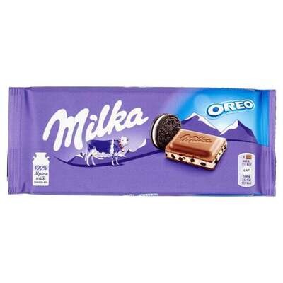 Milka Oreo Chocolate Bar 100G