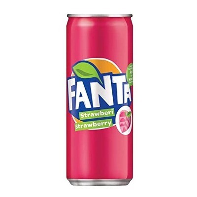 Fanta Strawberry (Imported) 325 Ml