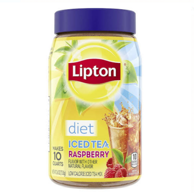 Lipton Diet Iced Tea Raspberry Flavour - 73.8g