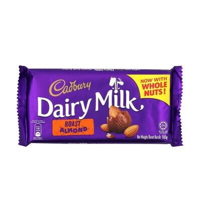 Cadbury Dairy Milk Malaysia - Rosest Almond  - 165G