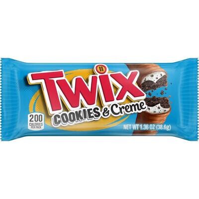 Twix Cookies &amp; Creme Chocolate 38G