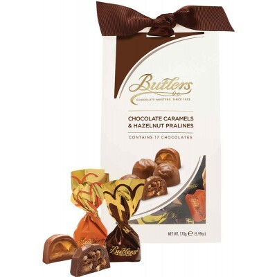 Butlers Caramel and Hazelnut Pralines 175g