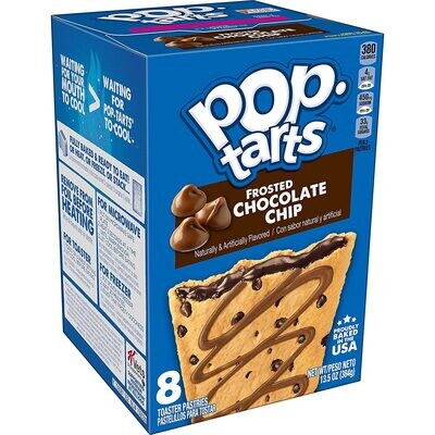 Kellogg&#39;s Pop-Tarts Frosted Chocolate Chip (384g) - Imported from USA
