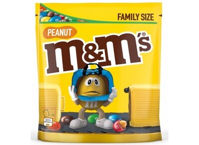 M&amp;M Peanut Family Size Pack 440G | Imported 