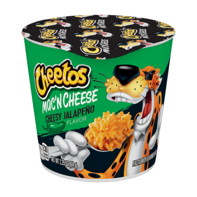 cheetos mac &amp; cheese cheesy jalapenos cup