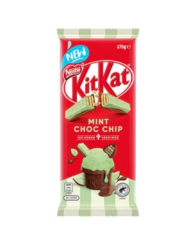 Kitkat Mint Choc Chip Chocolate Bar - 170G
