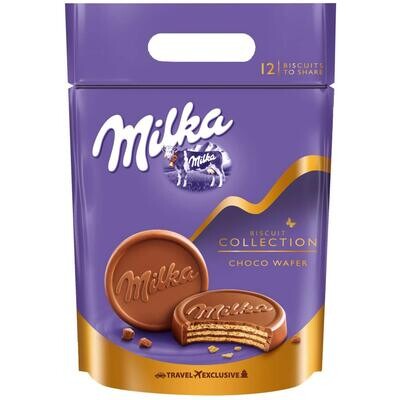 Milka Choco Wafer Biscuits Collection (12Pcs) 360G| Imported 
