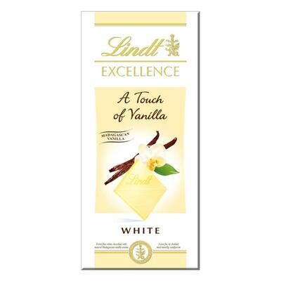Lindt Excellence Touch Of Vannila Intense White Chocolate, 100 G