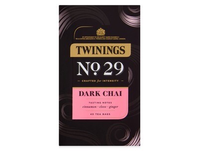 Twinings- No.29 Dark Chai Tea Bags 40g
