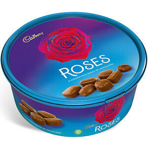 Cadbury Roses Chocolates Tin (600g) - Imported from UK